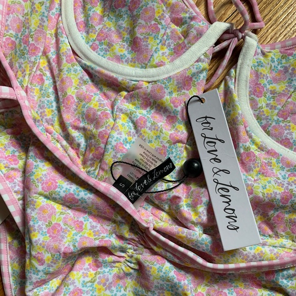 For Love and Lemons Hydrangea Blooms One Piece Swim - Picture 12 of 16